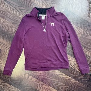 Victoria’s Secret Pink Half Zip Pullover